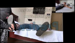 Video 1590110585: feet licking, redhead feet, male feet
