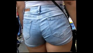 Video 1507873415: ass jeans shorts, candid jeans ass, candid latin ass, sexy shorts, big ass blonde latin, big ass small