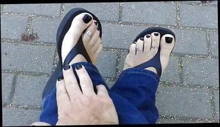 Video 1490497601: shemale feet, amateur feet, polish feet, pretty feet, beautiful feet, feet outdoors, feet hd