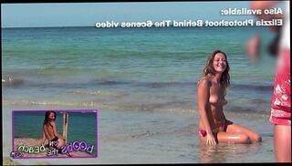 Video 180570295: horny voyeur, tattooed bikini, beach voyeur, brunette voyeur, topless interview, horny chat, horny petite brunette, horny italian, small tits
