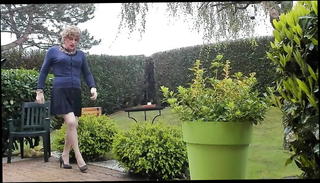 Video 1183634301: vintage gay, wearing nylon stockings