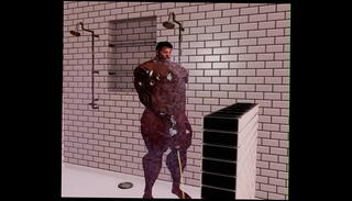 Video 1600350925: foot ball, caught showering, muscle bbc, black bbc, brown balls