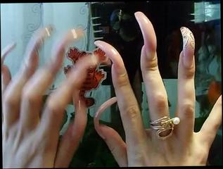 Video 823342504: long nail fetish, russian cougar, russian webcam