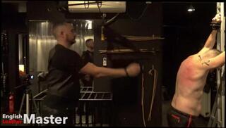 Video 1460368303: whipped amateur slave, whipped flogged, bound whipped, whipping fetish, gay slave master, daddy whips, muscle gay fetish, fetish gay play, whipping red, white slave