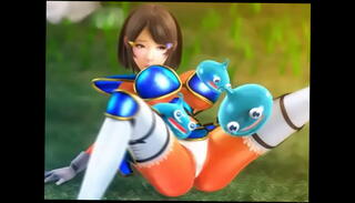 Video 657434505: toon cartoon, cartoon threesome, cute cartoon, cute girl fucked, girl fucks monster