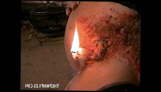 Video 135337855: hot wax torment, hot wax punishment, self wax, waxed blonde