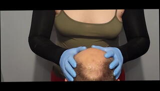 Video 1654302385: small tits massage, deep massage, man massage, tits bald