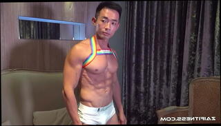 Video 1597867275: muscle worship nipple play, worship suck, worship blowjob, asian muscle worship, worships big, one very sexy, sucking muscular, ripped