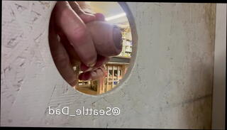 Video 1595616515: gloryhole dick sucking, hairy bearded daddy, thick hairy