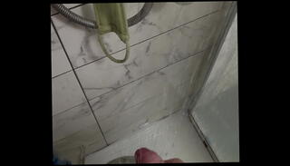 Video 1657491325: solo cock cum, cum bukkake, shower jerk