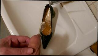 Video 318877301: pump piss, pissing black gay, wife pissing, gay man pissing, high heeled classic pump, pissing hd