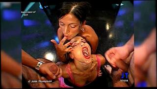 Video 1656175523: cum swapping bukkake gangbang, cum gangbang bukkake orgy, lesbian gangbang orgy, gangbang cum swallow bukkake, gangbang bukkake cumshots facials, lesbian orgy babe, college lesbian orgy, cum swap kiss, blowjob cum swap, mouth cum swap, cum lick kiss, kissing face