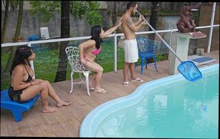 Video 1664391811: chubby bikini, bikini threesome, amateur chubby ass, chubby amateur blowjob, big ass chubby latin, straight chubby, brazilian bikini, threesome hd, girl helps, pool girls