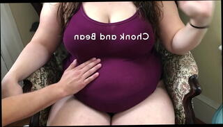 Video 1429590795: bbw belly play