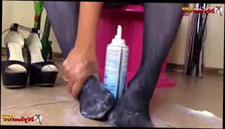 Video 861853203: feet foot job pantyhose, foot job feet fetish, foot fetish big feet, pantyhose foot job handjob, tits foot fetish, tights pantyhose foot, whipped cream feet, foot job creampie, italian foot fetish, brunette foot fetish, boobs foot job