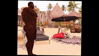 Video 1619800265: interracial bbc cuckold, cuckold beach, nude beach, brown nude