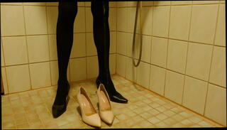 Video 1607842851: pantyhose pissing, heels gay