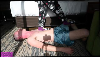 Video 1550335435: foot fetish feet, foot fetish ball, foot fetish trample, socks foot fetish, ball busting foot