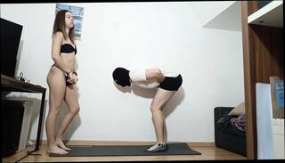 Video 1665201201: femdom cbt ball busting, bikini femdom, cbt humiliation, barefoot femdom, bikini couple, straight humiliation, bikini bathing, femdom hd