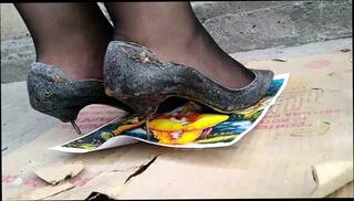 Video 1610323244: dominate humiliate slaves, domination femdom humiliation, foot slave humiliation, femdom fetish humiliation, foot fetish high heels, indian foot fetish, foot fetish fantasy, foot steps, high heels girl, girl crush, black girl