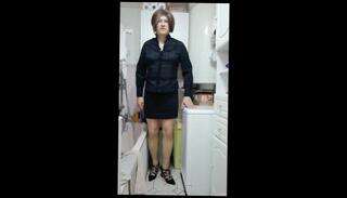 Video 1577127893: crossdresser solo masturbation, amateur crossdresser solo, crossdresser pantyhose, solo trans masturbation, nude pantyhose, lingerie masturbating solo