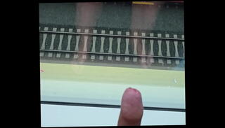 Video 1653884455: solo big cock masturbation, solo gay cock, solo public masturbation, exhibitionist solo, horny wank, train wank, hotel wank