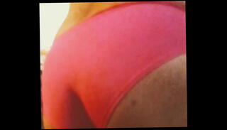 Video 1551472405: sissy ass, sissy pink panties, wearing wife's panties