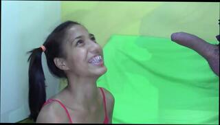 Video 297601504: pigtailed college girl, adorable pigtailed, college girl throat, teen hardcore, throat destroyed