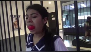 Video 1578111754: bdsm fetish slave, fetish hardcore bdsm, brunette latin slave, slave hd, petite latin girl