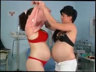 Video 18715904: preggo lesbian, pregnant masturbation