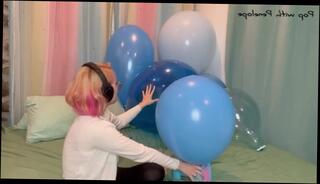 Video 1601473433: inflatable pop, pop fetish, fetish solo, solo amateur girls, amateur solo female, solo amateur blonde, pop nails, blowing