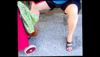 Video 1234703405: sexy feet toes, feet red toes, sexy feet pussy, mature granny pussy, cameltoe pussy, granny outdoor, granny hidden, mature big pussy