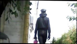 Video 741956001: black cat, skinny gay