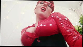Video 1161747825: catsuit mistress, milf mistress, mistress dirty talk, teacher mistress, mistress lady, milf boss lady, redhead milf lady, mistress playing, red catsuit