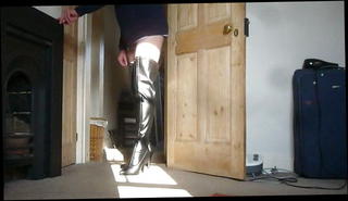 Video 829293801: skinny gay, thigh boots