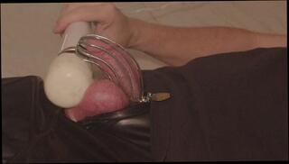 Video 1664671943: fetish solo, cum fetish amateur, solo male cum shot, cage cumshot