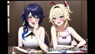 Video 1539854555: anime toon, hentai toon, orgy animation, college dorm orgy, skinny college