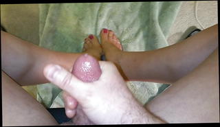 Video 1225032701: pantyhose feet cummed, shemale pantyhose cum, pantyhose cumshot