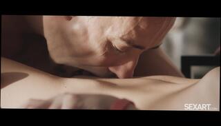 Video 1598160384: straps naked, sucking strap, love bound, two bound, beautiful strap, nipples naked, teen couple, erotic love