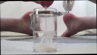 Video 1655877255: pumping cum, cum bukkake, thighs cum