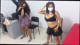 Video 1622055511: sexy student, sexy dress lingerie, street whore, whore dancing, party whores, one student, straight