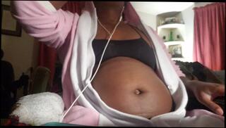 Video 1428468603: milk fetish, solo fetish play, solo amateur trans, amateur ebony solo, belly fetish, fetish sounding