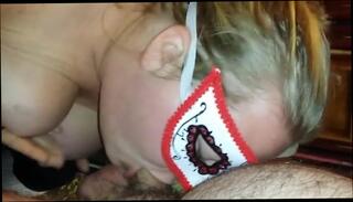 Video 67537604: bbw pov blowjob, chubby amateur wife sucks, chubby dick sucking, masked chubby, amazing chubby