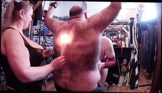 Video 1662623011: bdsm slave submission, bdsm milf slave, milf dominates submissive, shemale slave domination, hardcore bdsm threesome, milf trans woman, slave play, gothic milf, fishnet threesome, slave hd