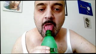 Video 1176515101: cock sucking, gay blowjob, bottle cock