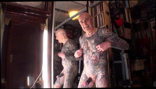 Video 1633469615: sexy tattooed stud, sexy muscular stud, cockring fuck, studs butt, tight cockring, male stud, sexy male stripper, butt flashing