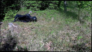 Video 1246574985: bdsm slave gagged, bdsm bondage slave, amateur bondage slave, hogtied slave, cuffed gagged, gagging outdoors