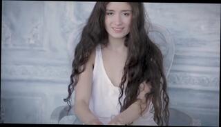 Video 817985404: tight petite teen, brunette russian babe