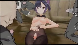 Video 1657500985: tits creampie gangbang, hentai gangbang, big natural tits gangbang, big dick hentai, sex