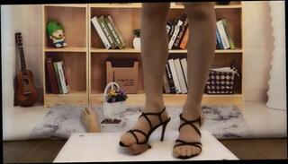 Video 858241804: foot fetish femdom, bdsm femdom fetish, foot fetish squirt, foot fetish toy, foot fetish cumshot, foot fetish high heels, chinese femdom foot, asian foot fetish, femdom cock trample, sexy femdom